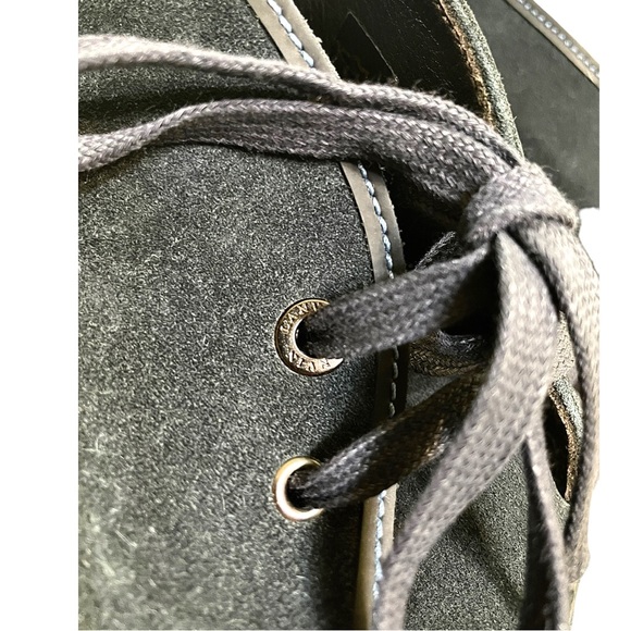 Lanvin Chukka Desert blue Suede Boots - Picture 4 of 16